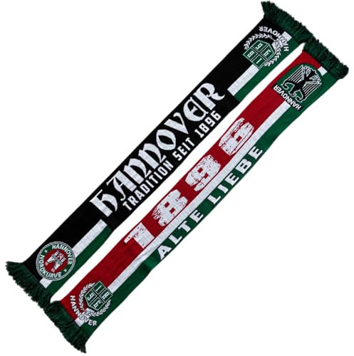 Generisch Hannover Fanschal – Hochwertiger Strickschal im „Alte Liebe“-Design – Stilvoller Fußballschal für Herren & Damen – Perfekt für Stadion, Alltag & als Geschenk für Fans