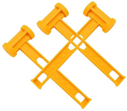 Toddmomy 3stücke Zeltheringhammer Aus Hochwertigem Kunststoff Stoßdämpfender Griff rutschfeste Oberfläche Leicht Und Praktisch Für Camping Und Outdoor