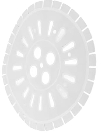 Vaguelly Universal Plastic Cap Replacement Part Washing Spinner Machine Compatible White Multifunctional Design for Dryer and Washer, with Models, for Laundry Room Use