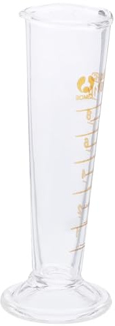 TOYANDONA Verre Doseur De Laboratoire 10 Ml Transparent Coupe Graduée Facile à Lire Pour Mesures Précises, Accessoire De Laboratoire Pour Expériences