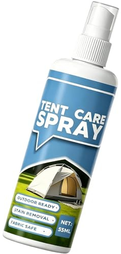 Qapayieg Aerosol Impermeabilizante para Tiendas - Renovador Impermeabilizante para Tiendas 55 ml | Protección Solar E Impermeable Exterior - para Esquí, Paddle, Camping, Mochilas, Lonas, Poliéster Y
