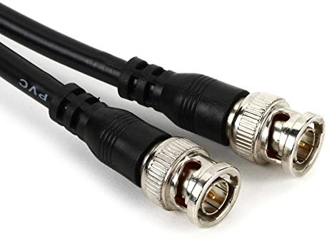 Hosa BNC-59-106, 75-ohm Coax, BNC to BNC, 6 ft