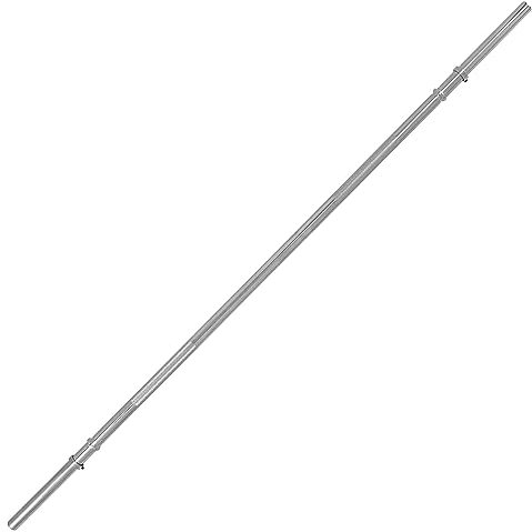 Tunturi Langhantelstange, Metall, ohne Gewichte, ohne Gewinde, 165 cm, 30 mm, bis zu 100 kg