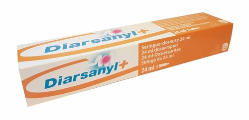 Diarsanyl Plus | 24 ml | Ergänzungsfuttermittel für Hunde und Katzen | Zur Unterstützung bei Resorptionsstörungen des Darms und akutem Durchfall