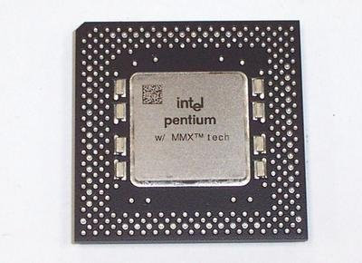 Intel CPU Pentium 166 MMX sl27h