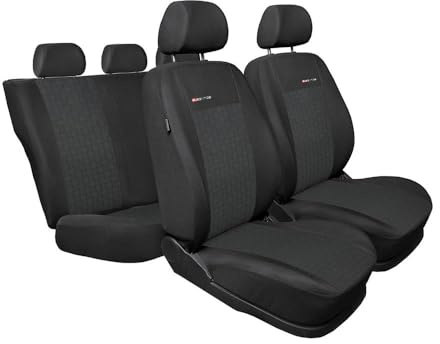 Mossa Maßgeschneiderte Sitzbezüge passend für FIAT 500 Hatchback 2007-.. E1