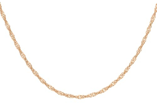 Carissima Gold Damen 9k (375) Rotgold 1.1mm Twist Panzerkette