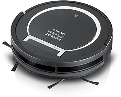 Ariete 2718 Xclean Robot Aspirapolvere, Partenza Ritardata, Filtro HEPA, Autonomia 1.5 h, 65 dB, diametro: 30 cm, Capacità 300 ml, 25W, Nero