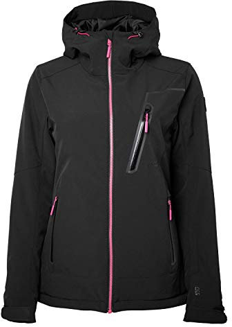 North Bend Niseko - Damen Softshell Skijacke Winter Jacke - 136509-9500 schwarz, Größe:44