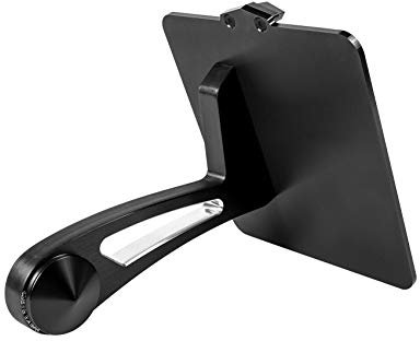 Delta Parts Motorrad Kennzeichenhalter Storm Flat - seitlicher Nummernschildhalter mit LED Kennzeichenbeleuchtung | Hochwertiger Kennzeichen Halter passend für Harley-Davidson® Breakout® bis BJ 2017