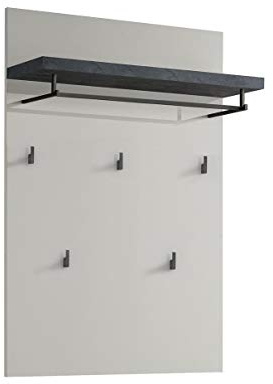 möbelando Wandgarderobe Flurgarderobe Garderobenpaneel Hängegarderobe Flur Pianura I