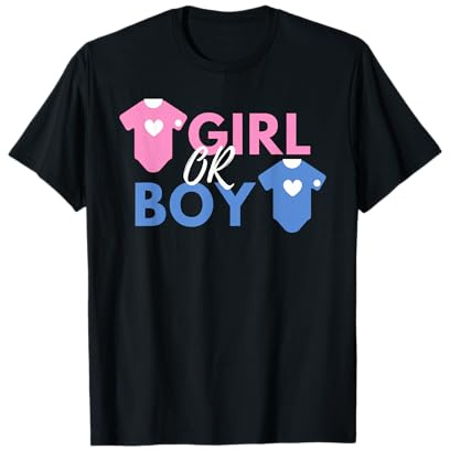 Fille Ou Garçon Gender Reveal Baby Party Garçon bleu - Fille Rose T-Shirt
