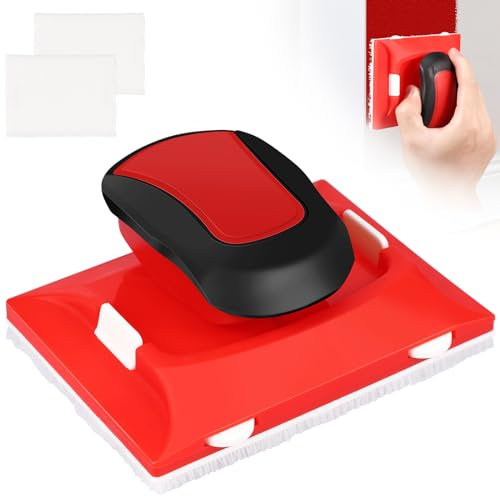 Paint Edger for Cutting in, Multifunctional Paint Edger Tool with 2 Replacement Pads, Paint Edge Trimmer with Rotatable Handle, Paint Edging Tool, Paint Edger for Walls Ceilings Corners