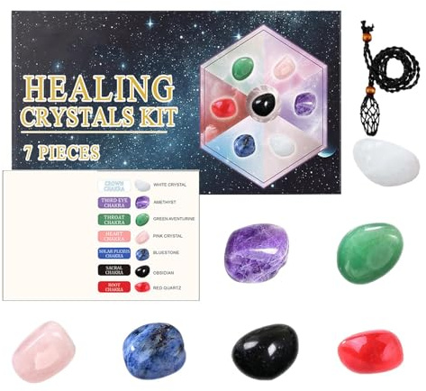 Pietre lucidate, Pietre e Cristalli lucidati | Set di Cristalli per Meditazione | Gems Collection Cristalli lucidati, Ornamenti di, Pietre burattate e Cristalli per Il Soggiorno