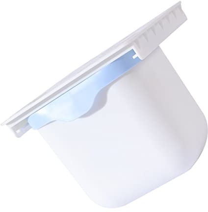 FONDOTIN Trash Can under Desk Plastic Drawer-type Garbage Box for Office Tabletop Storage Box Waste Collection