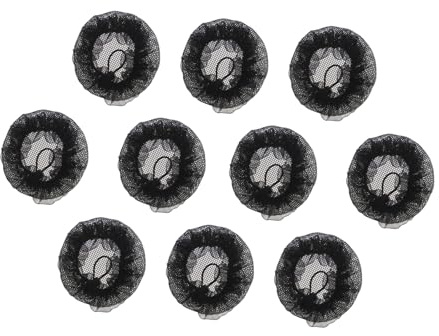 VALICLUD 10 Stück Elastisches Damen Haarnetz für Dutt und Ballett Unsichtbares Haarnetz aus Nylon und Polyester mit Elegantem Design für Sauberes und Ordentliches Aussehen Beim Waschen