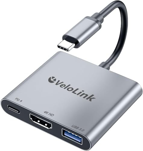 Usbc to hdmi Adapter,hdmi to USB c with 100W PD & USB 3.0,4K HDMI to Typec Adapter, USB C Hub Multiport AV Converter Compatible with MacBook,Laptops, iPhone,PC, Nintendo Switch (Darkgray 4k60)