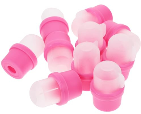 iplusmile 20pezzi Rimozione Unghie in Gel Tappi Ammollo Soffici Per Smalto Semipermanente Rimuovi Unghie in Gel Senza Stress