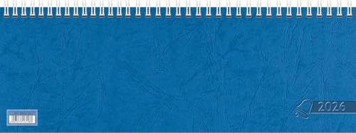 Papiertiger Wochenkalender Querterminbuch (Blau 2026, 1 Stück)
