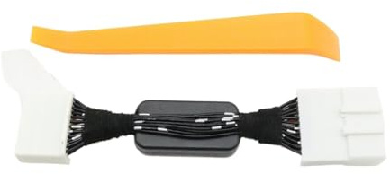 Clynex Cable de cancelación del enchufe sensor control dispositivo arranque motor parada automática, for GENESIS, G70 IK 2019-2024 Sensor de parada y arranque automático para coche