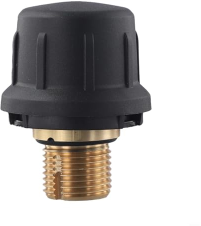 CYRENT Válvula de seguridad para limpiador de vapor para Karcher SC1 SC2 SC2D CTK10, válvula de alivio de presión de latón, piezas de repuesto para fregonas de vapor, accesorios de aspiradora