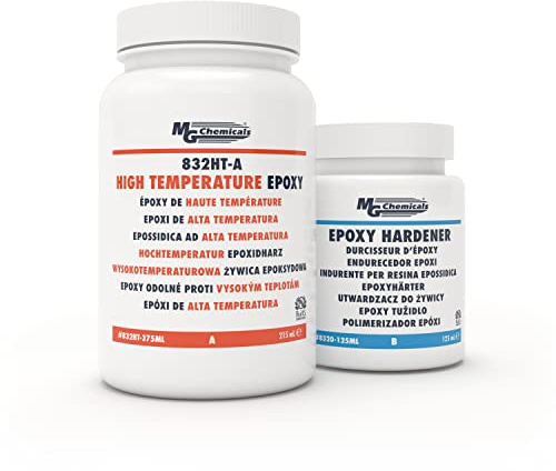 MG Chemicals - 832HT-375ML 832HT High Temperature Black Epoxy Encapsulating and Potting Compound, 11.5 fl. oz 2-Part kit