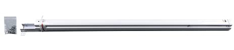 Solera 69 Standard Flat Awning Support Arm Assembly - White — Upgrade Your RV Awning - Gas Strut for Stability - Friction Joint for Rainwater Drainage - For Power and Manual Awnings — 281152