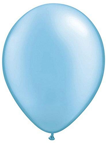 Qualatex 43577 12,7 cm Azure Pearl Latex runde Party Ballon (100 Stück)