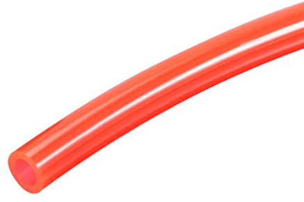 sourcing map Tubes Pneumatiques à Air 8mm(0.31) OD x 5mm(0.2) ID 2m(6.56pieds) PU Polyurethane Air Compresseur Tuyau Tube Rouge