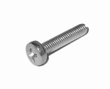 25 Stück Linsenkopf Schrauben M6x30 mm - DIN 7985 - A2 Edelstahl - Kreuzschlitz - V2A - Kreuz - Linsenkopfschrauben (25, M6x30 mm)