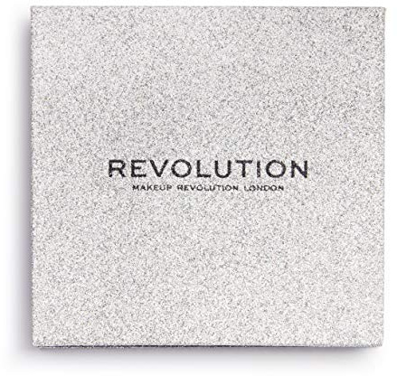 Makeup Revolution, Pressed Glitter, Eyeshadow, Illusion, 9 Shades, 13.5g