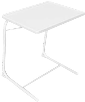 Portable Adjustable Folding Table, Lounge, Bedroom Furniture, Living, Tv, Multi Function Bedside Holder for Daily use Height Settings Gift Box Lightweight Camper Van Camping Top