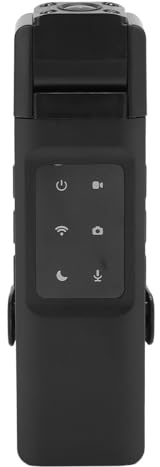 Zunate Videoregistratore Portatile, Fotocamera Indossabile HD 1080P, Videoregistratore Portatile, Telecamere per il Corpo con Registrazione Audio e Video, Rilevamento del Movimento,