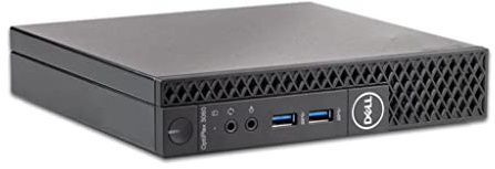 Dell OptiPlex 3060 Micro Intel Six Core i5 8500T Disque dur SSD 256 Go Mémoire 8 Go Windows 11 Pro Ordinateur de bureau Mini PC (reconditionné)