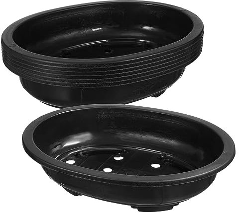Mipcase 12pièces Pots De avec Drainage Contenants De Jardin Plastique pour Plantes Intérieur Et Extérieur pour Décoration De Balcon Maison