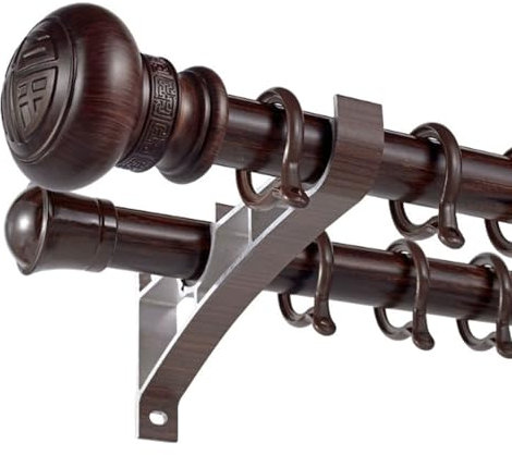 MZQMK Robusto Binario per Tende da Esterno Bastone Binario A Soffitto in Alluminio, Bastoni Binari per Tende, per Finestre E Tende Divisorie(B,6m(19.6ft))