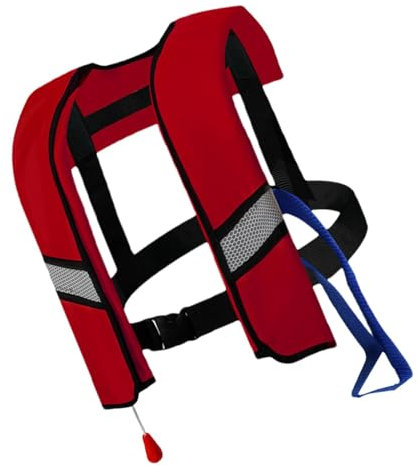 Giubbotto di salvataggio, giubbotto di salvataggio per adulti per il nuoto - Giubbotto salvagente unisex per adulti,Giubbotto salvagente per adulti in nylon Gonfiaggio automatico, Giubbotto salvagente
