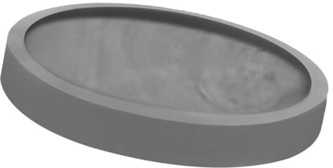 TOYANDONA Plateau De Plantes Rond Plastique Soucoupe pour Pots De Fleurs Support Humidité pour Plantes Intérieur Et Extérieur Design Nordique Dimensions Intérieures
