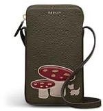 RADLEY London Mushroom Mate Women's Medium Phone Crossbody, Pine Needle