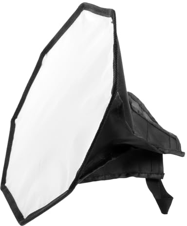 HOMSFOU Difusor Softbox para Flash de Cámara Profesional Reflector de Luz de Octogonal Accesorio de Iluminación Fotográfica para Fotos Naturales