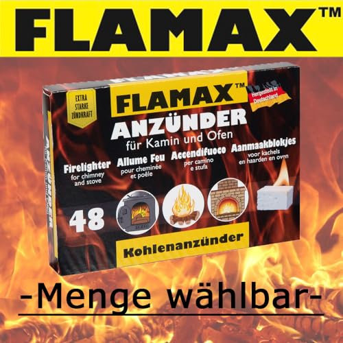 Drachenfeuer/Flamax 32 Pakete = 1536 Würfel Feueranzünder