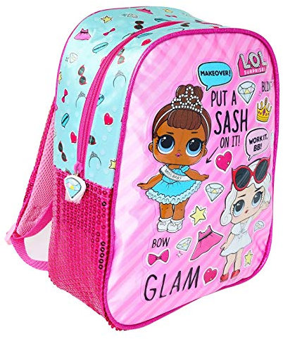 Lol Surprise Mochila lentejue-Relieve 32x24 Cm