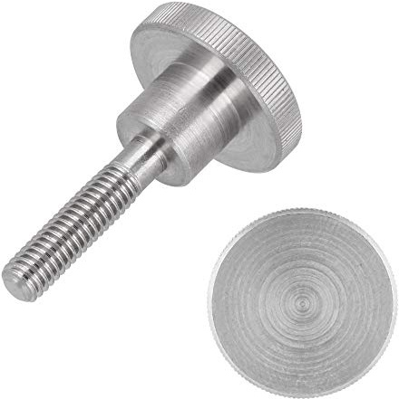 Rändelschraube M5 × 30 mm – hohe Bauform – DIN 464 – Edelstahl A1 – Daumenschraube – Stellschraube – 2 Stück