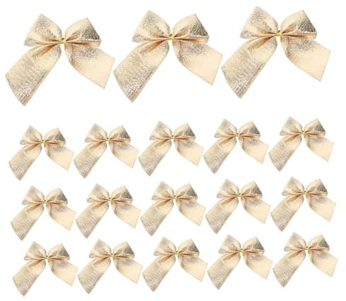 Toddmomy 24stücke Weihnachtsband Glitzerband Für Bastelarbeiten Scrapbooking Haarspangen Hochzeit Baumdeko Party Gartenornamente Gold