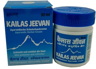 Kailas Jeevan Hautcreme Kailas Jeevan 60g, vielseitig einsetzbare Ayurvedische Creme