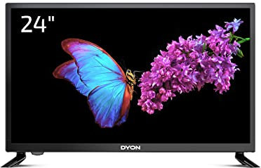 DYON Enter 24 Pro X2-60 cm (24 Zoll) Fernseher (Triple Tuner (DVB-C/-S2/-T2), Hotelmodus, USB-Media Player)