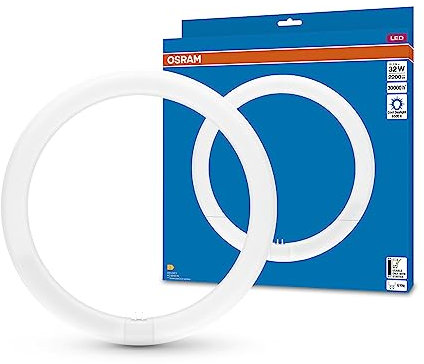 Osram LED TUBE T9C EM 32, ringförmige LED-Röhre, 18,3W, 2200lm, 6500K, tageslichtweißes Licht, LED-Alternative für klassische T9-Leuchtstofflampen, lange Lebensdauer, geringer Energieverbrauch