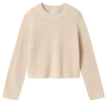 Nkfvenja Ls Loose Short Knit