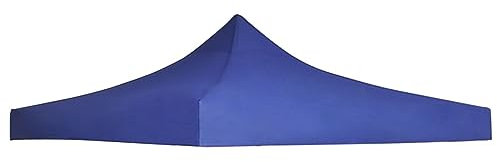 ShCuShan Partyzeltdach 3x3 m Blau Pop Up Pavillon Faltpavillon 3x3 Wasserdicht Stabil