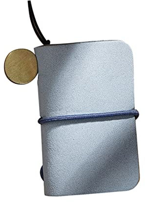 Parliky Kleiner Notizbuch Praktisches Notizbuch Für Büroangestellte Schüler Tragbar Anpassbare Größe Schreibwaren Für Unterwegs Sky Blue